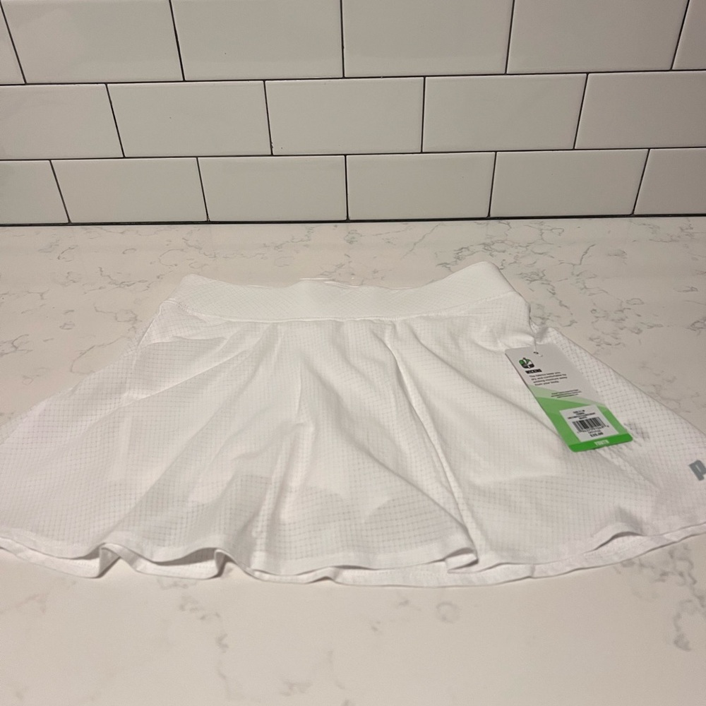 White Women's Prince Tennis Skirt - Picture 3 of 6